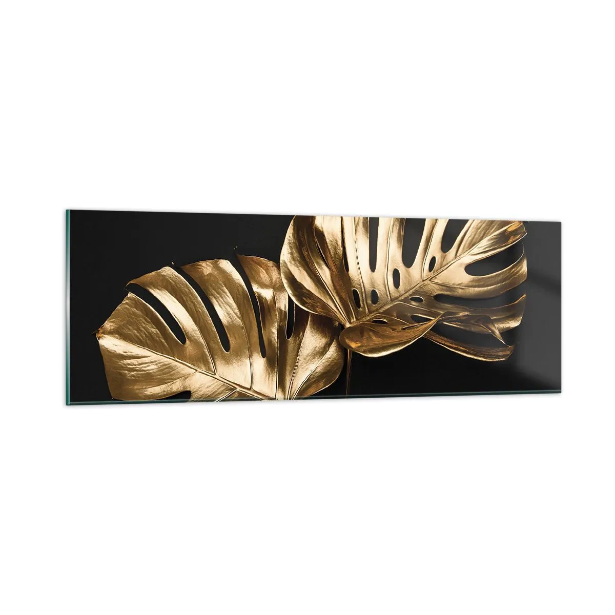 Schilderen op glas - De schatten van de natuur - 90x30 cm