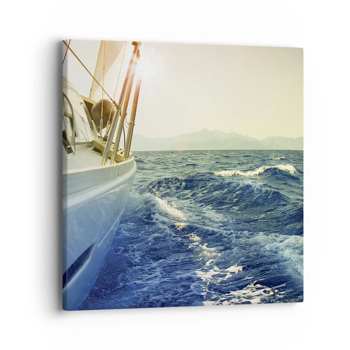 Schilderen op canvas - Voor het avontuur - 40x40 cm