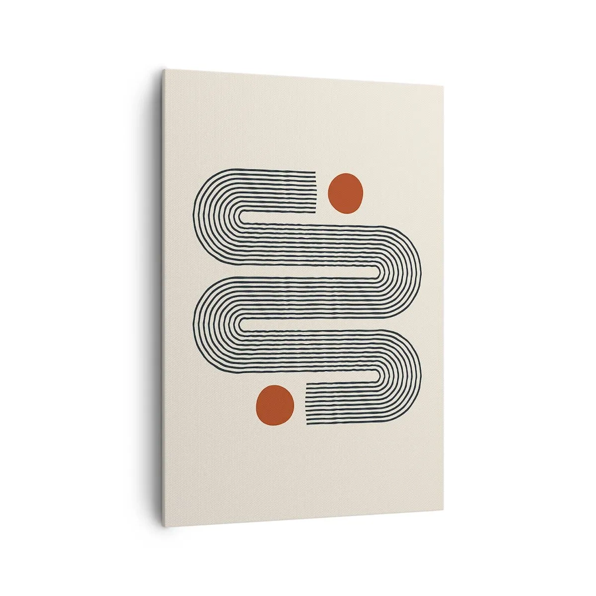 Schilderen op canvas - Van het begin tot het eind - 70x100 cm