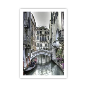 Poster - Eeuwenlang in stille reflectie - 61x91 cm