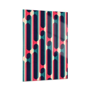 Schilderen op glas - In de diepte en vooruit - 50x70 cm