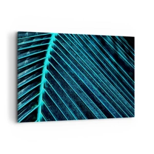 Schilderen op canvas - Groene textuur - 100x70 cm