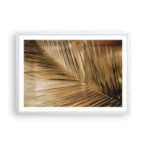 Poster in een witte lijst - Natuurlijke zuilengalerij - 70x50 cm