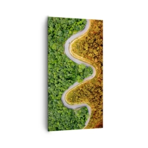 Schilderen op canvas - Grenzen en doorbraken - 65x120 cm