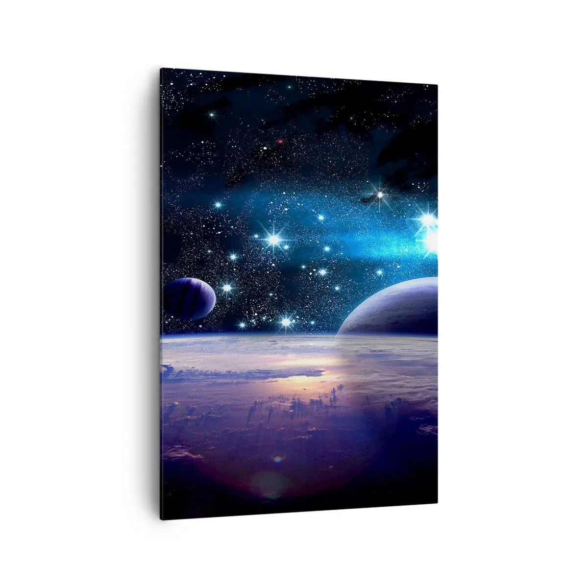 Schilderen op canvas - Nog steeds alleen? - 70x100 cm