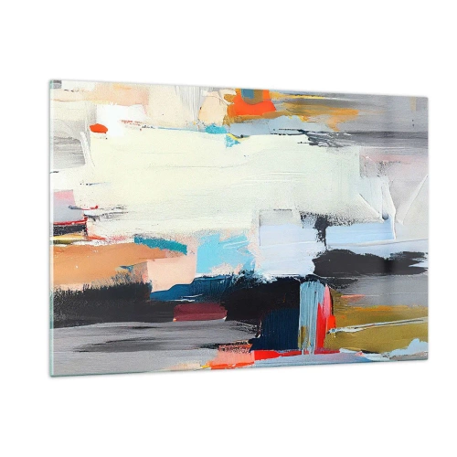 Schilderen op glas - Is er een methode? - 120x80 cm