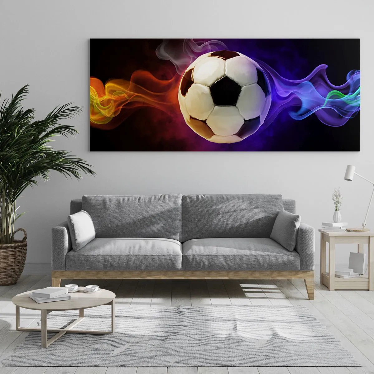 Schilderen op glas - De magische kracht van het spel - 100x40 cm