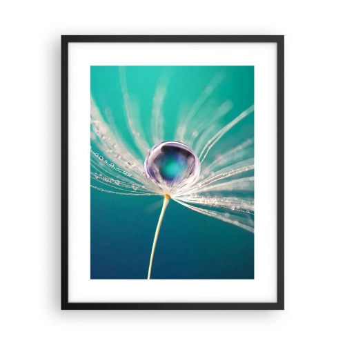 Poster in een zwarte lijst - Mystiek moment - 40x50 cm