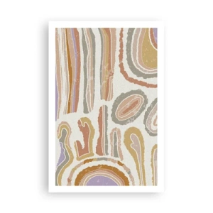Poster - Kleurrijke doorsneden - 61x91 cm
