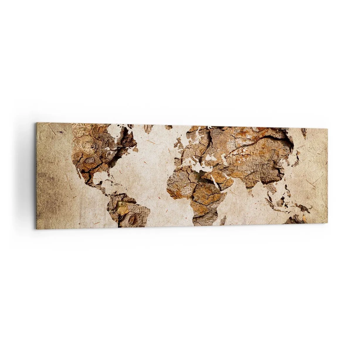 Schilderen op canvas - Ontdekking van de wereld - 160x50 cm