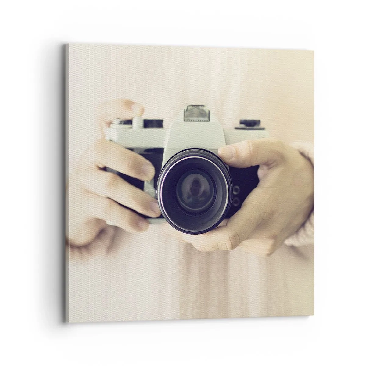 Schilderen op canvas - Om meer te zien... - 70x70 cm