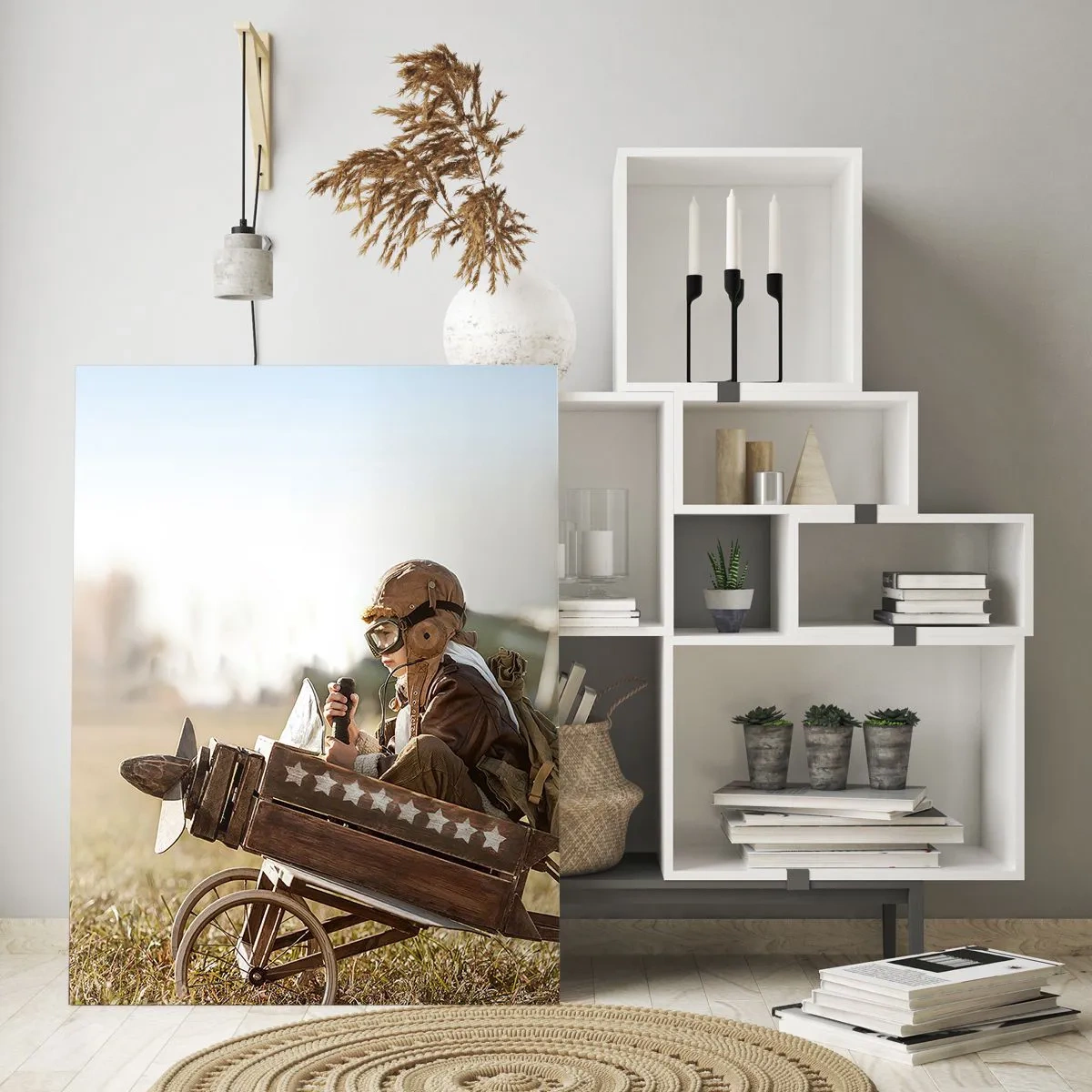 Schilderen op glas - Begin naar een droom - 50x70 cm