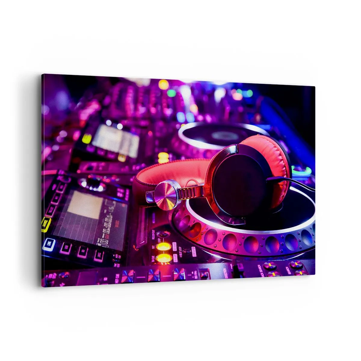 Schilderen op canvas - Voordat het plezier begint - 120x80 cm