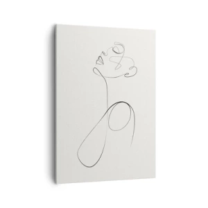 Schilderen op canvas - Loopt in dromen - 50x70 cm