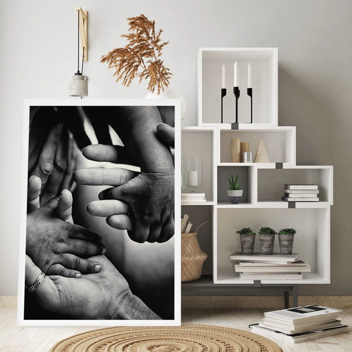 Poster - Om mens te zijn - 30x40 cm