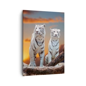 Schilderen op canvas - Net als in Narnia - 50x70 cm