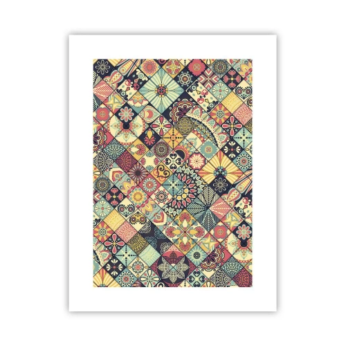 Poster - Marokkaanse sfeer - 30x40 cm