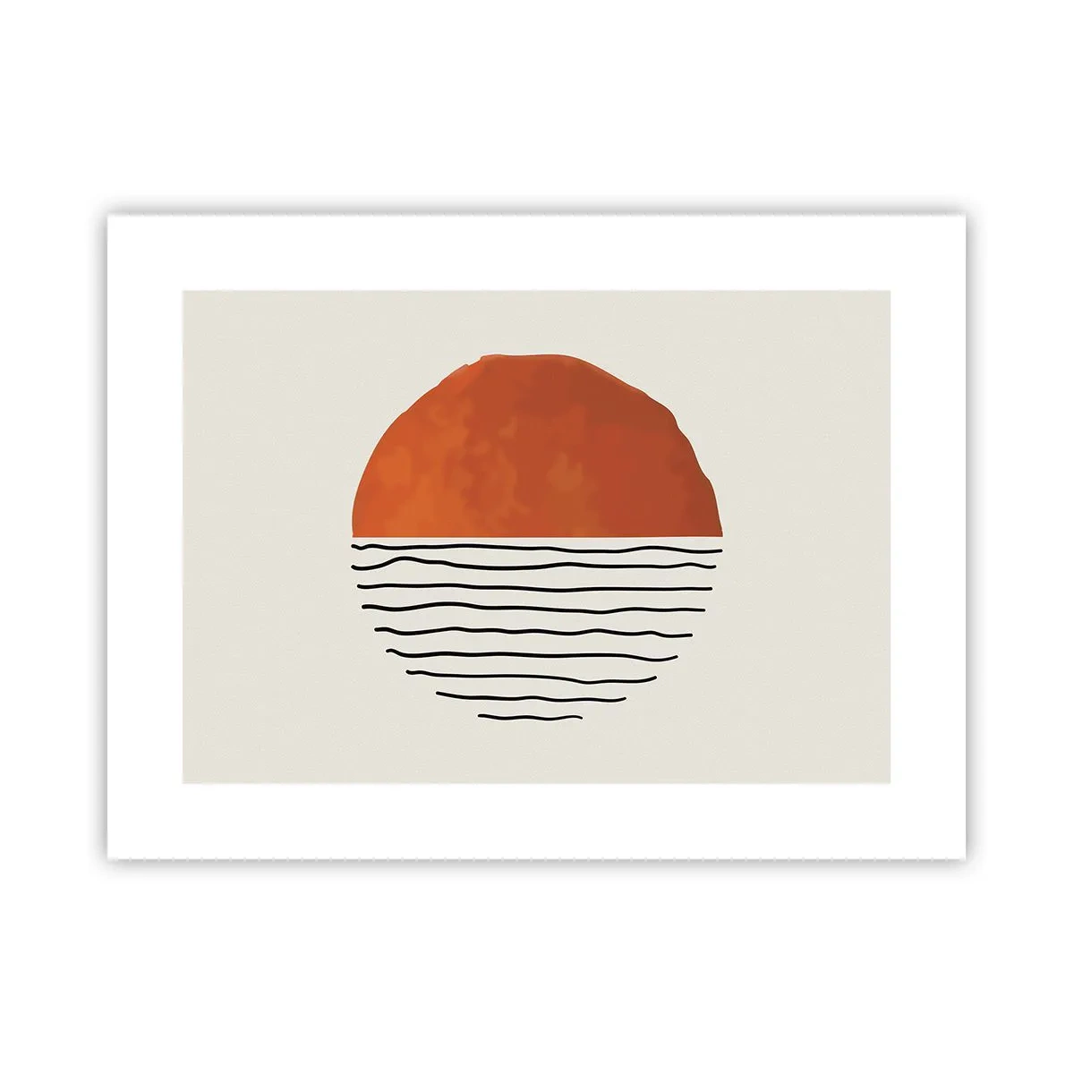 Poster - In het Japanse klimaat - 40x30 cm
