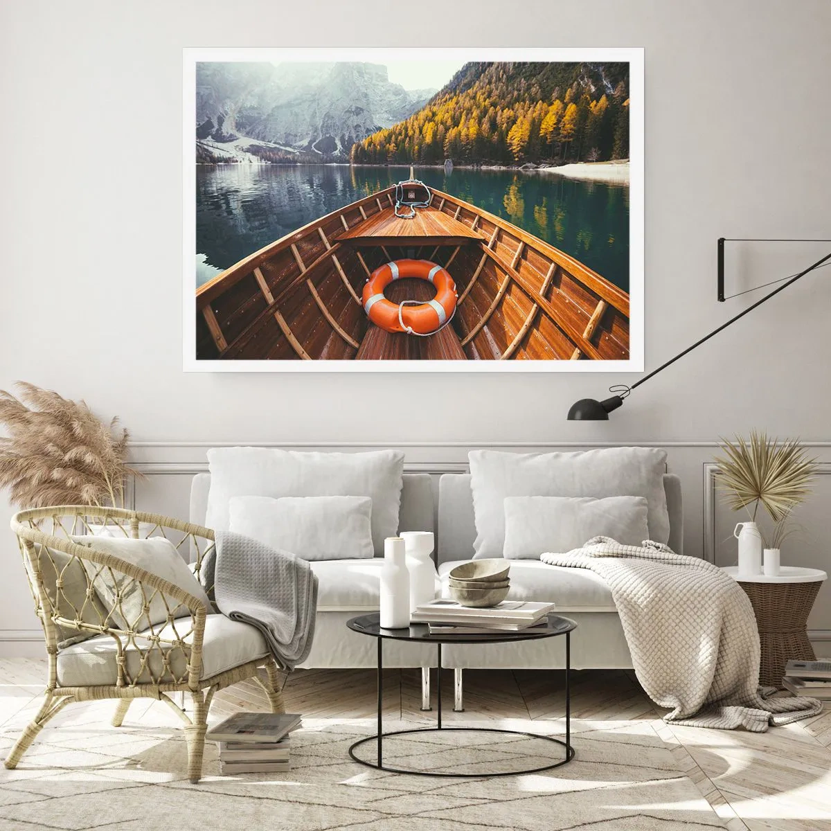 Poster - Bergtocht - 70x50 cm
