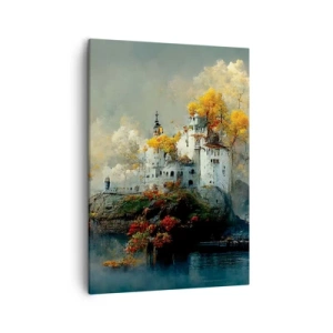 Schilderen op canvas - Het begin van een romantisch verhaal - 50x70 cm