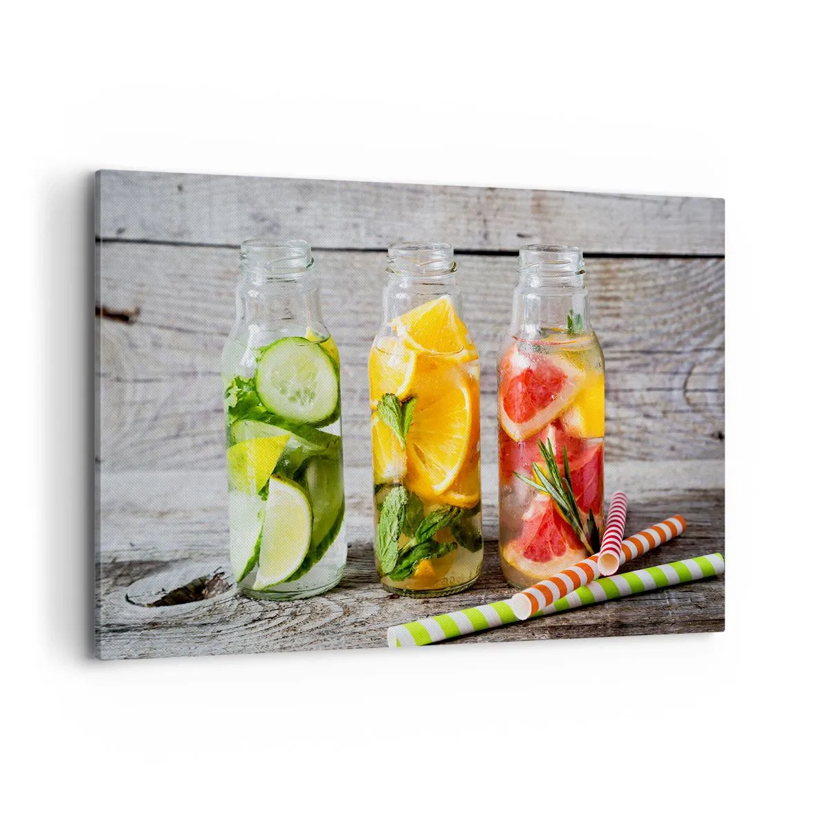 Schilderen op canvas - Van nature gezond - 120x80 cm