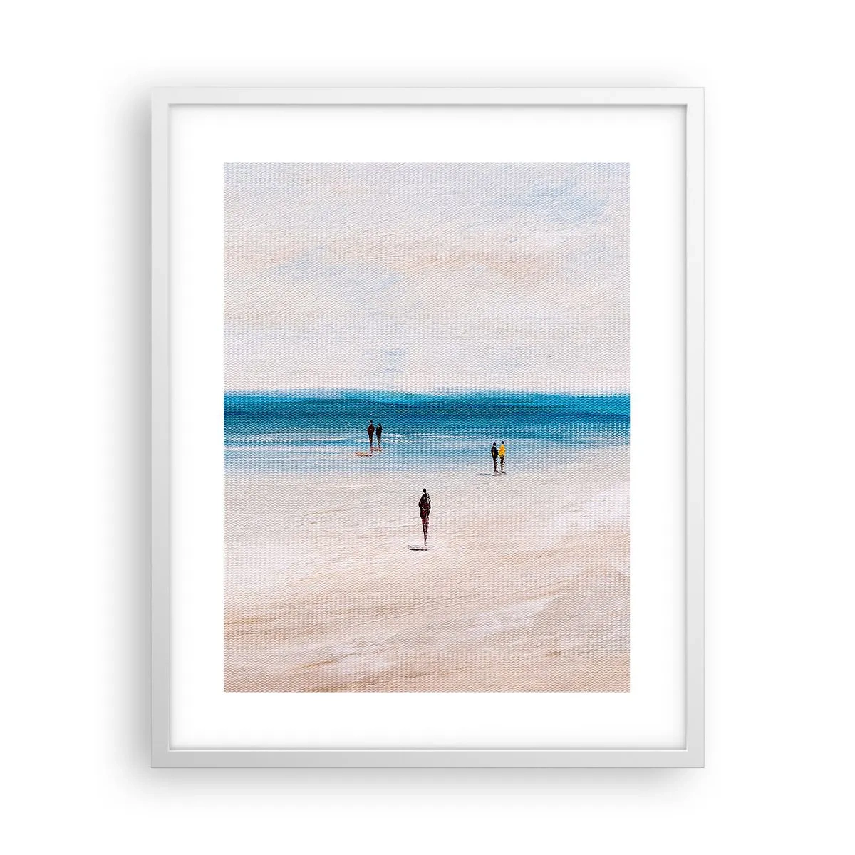 Poster in een witte lijst - Een natuurlijke behoefte - 40x50 cm