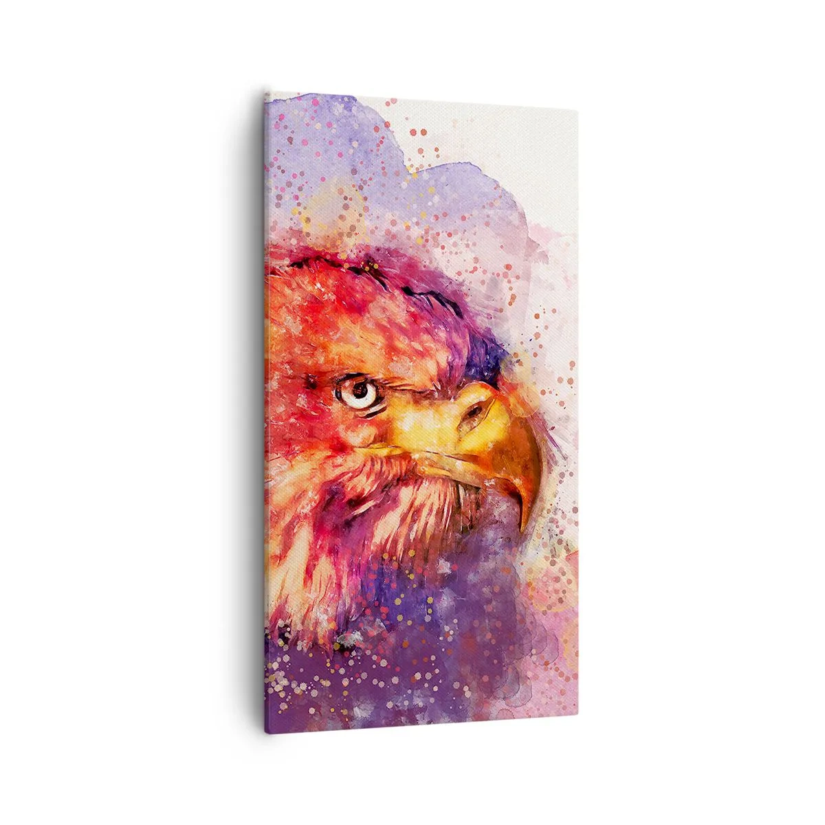 Schilderen op canvas - Je wilt niet weten wat ik denk - 55x100 cm