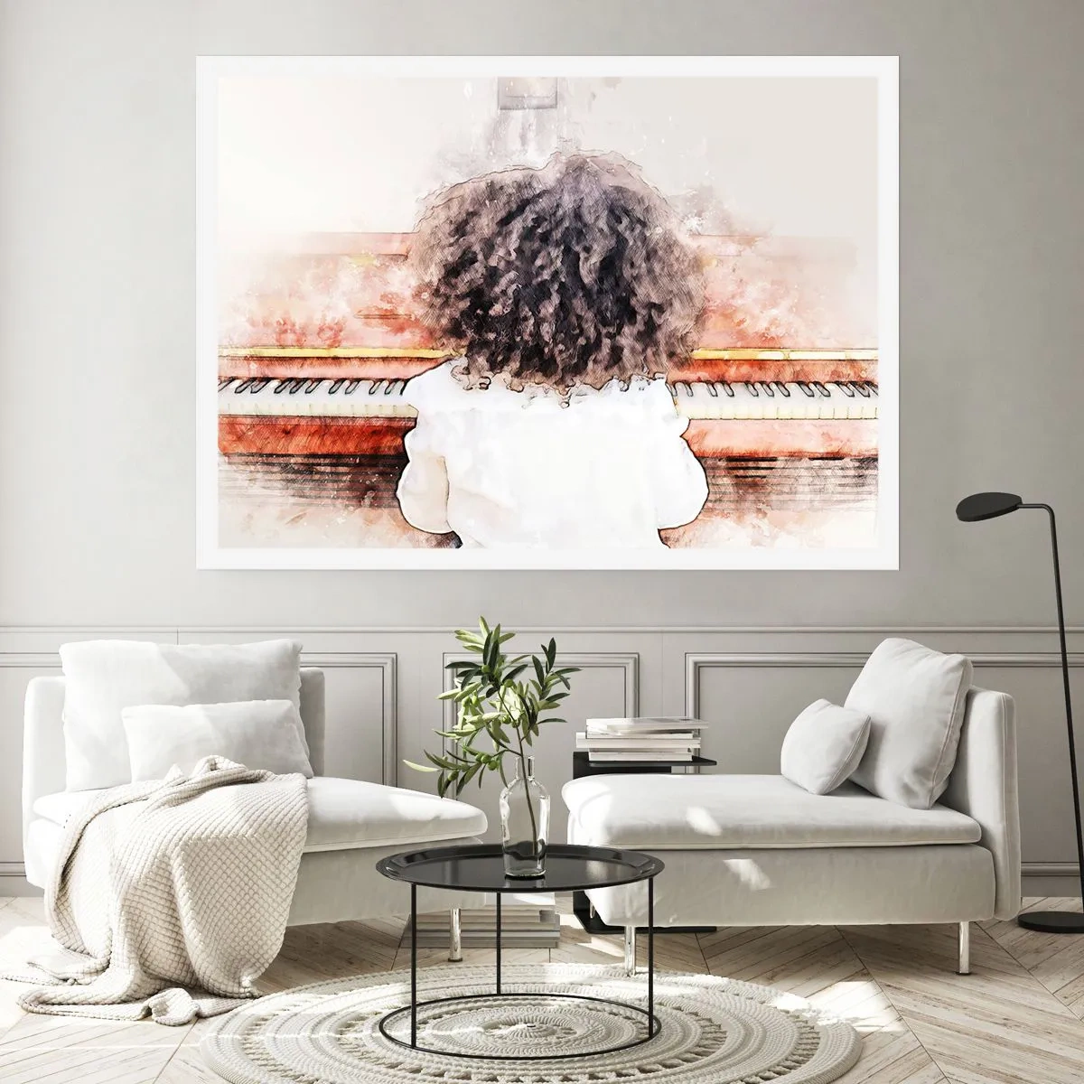 Poster - In de nieuwe wereld - 40x30 cm