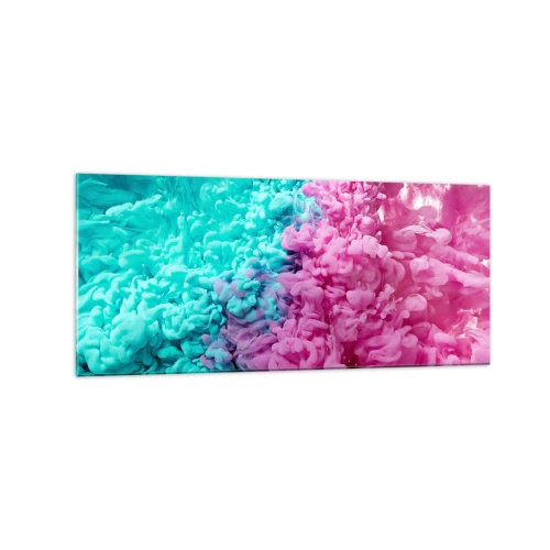 Schilderen op glas - Laatst gevecht - 120x50 cm