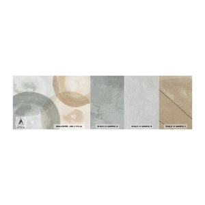 Fotobehang Monster Premium Sand - Indringende werelden - Abstractie, Deel, Districten - 100x30 cm