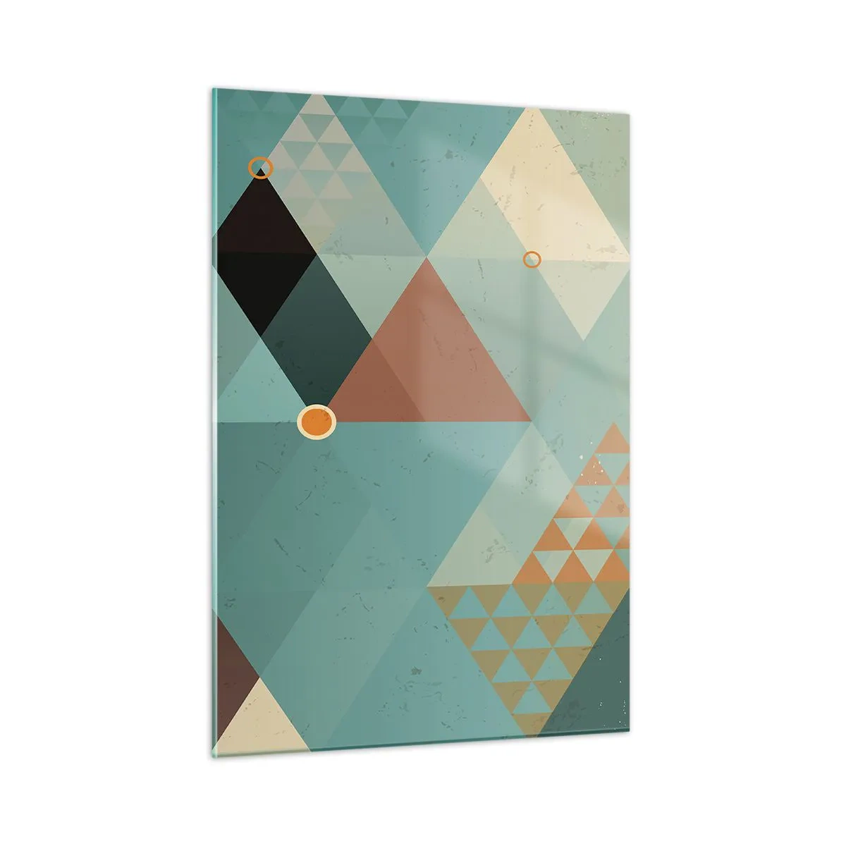 Schilderen op glas - Eenheid van veelheid, veelheid van eenheid - 50x70 cm