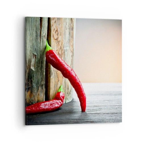 Schilderen op canvas - Red hot chili peppers - 70x70 cm