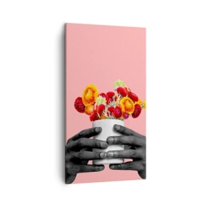 Schilderen op canvas - De apotheose van het leven - 45x80 cm