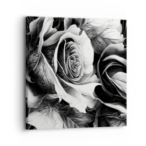 Schilderen op canvas - Altijd een koningin - 30x30 cm