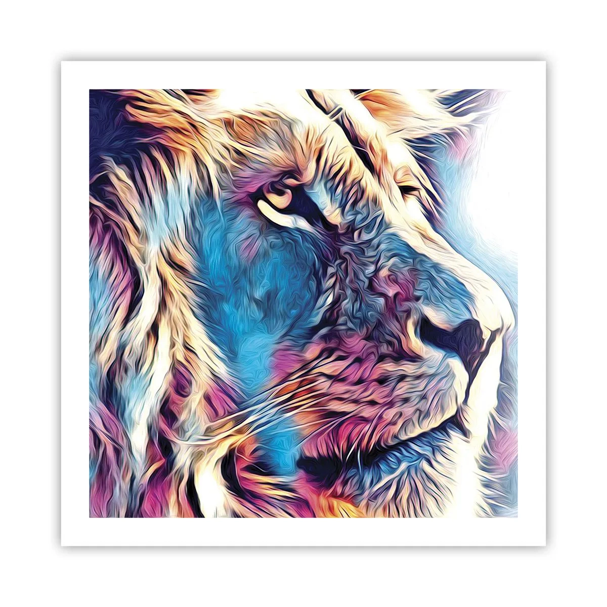 Poster - De wijsheid van de natuur - 60x60 cm