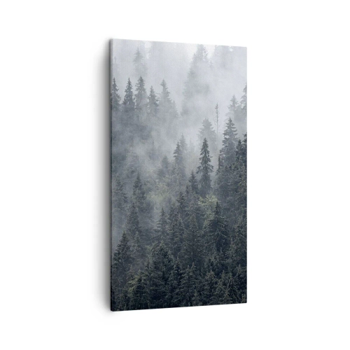 Schilderen op canvas - Bos dageraad - 45x80 cm