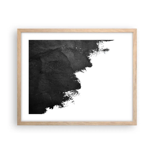 Een poster in een licht eiken lijst - Elementen: aarde - 50x40 cm