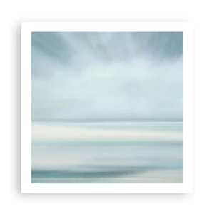 Poster - Vrede tot aan de horizon - 60x60 cm