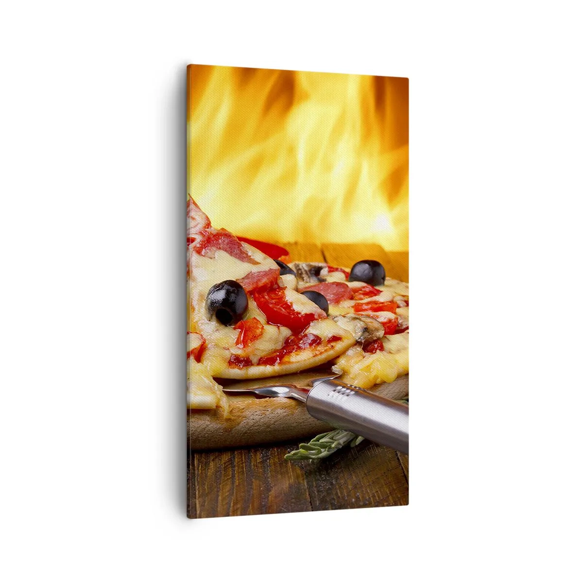 Schilderen op canvas - From Italy with love - 55x100 cm