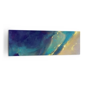 Schilderen op canvas - De gouden poel - 160x50 cm