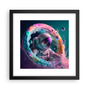 Poster in een zwarte lijst - Sterrenpoort - 30x30 cm