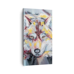 Schilderen op canvas - Gemoedsrust onder dierbaren - 45x80 cm