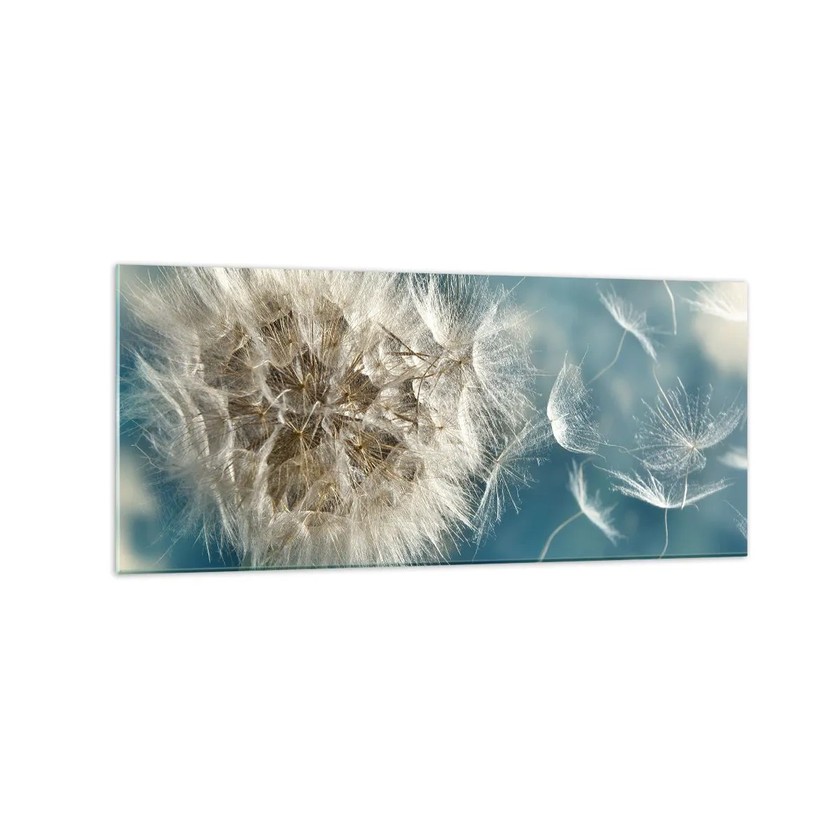 Schilderen op glas - Engelen adem - 120x50 cm