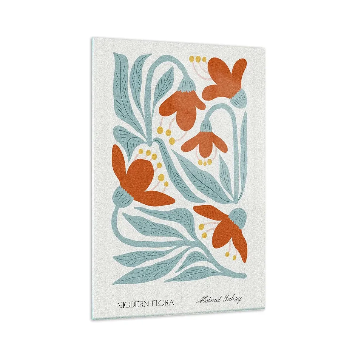 Schilderen op glas - Naar de aarde, naar de zon - 80x120 cm