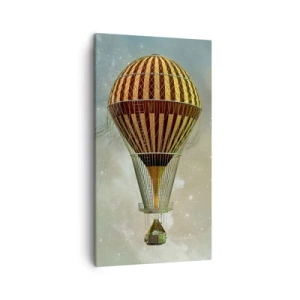 Schilderen op canvas - Baanbrekende vluchten - 45x80 cm