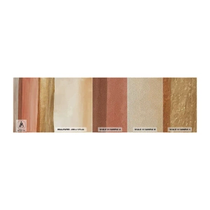 Fotobehang Monster Premium Sand - Verticale compositie - Abstractie, Deel, Moderne kunst. - 100x30 cm