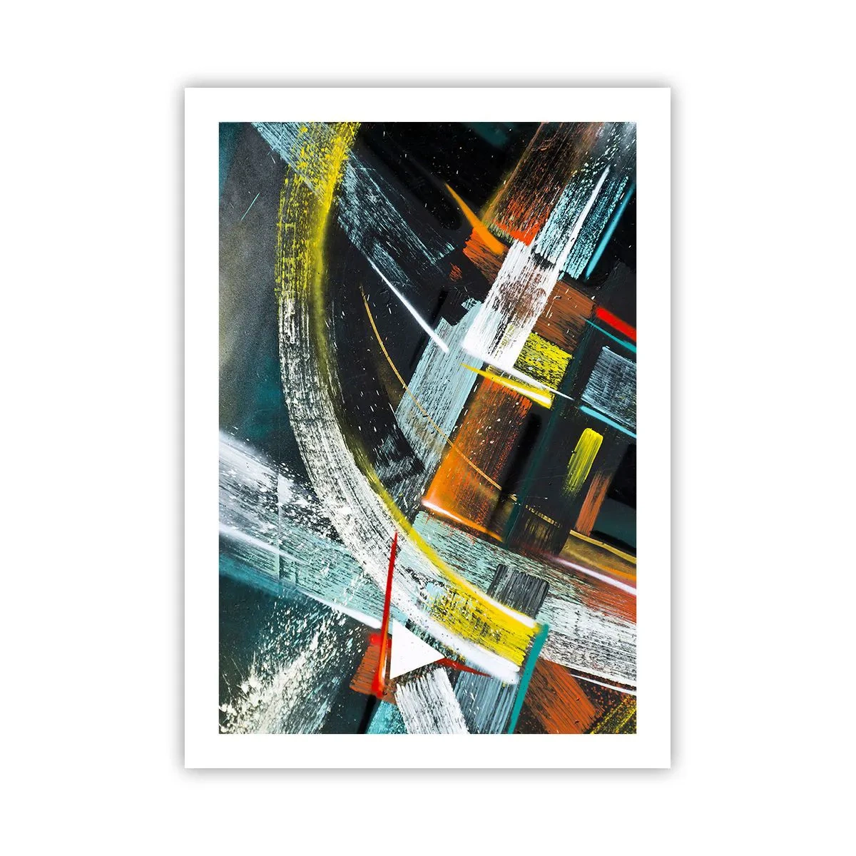 Poster - De energie van beweging - 50x70 cm