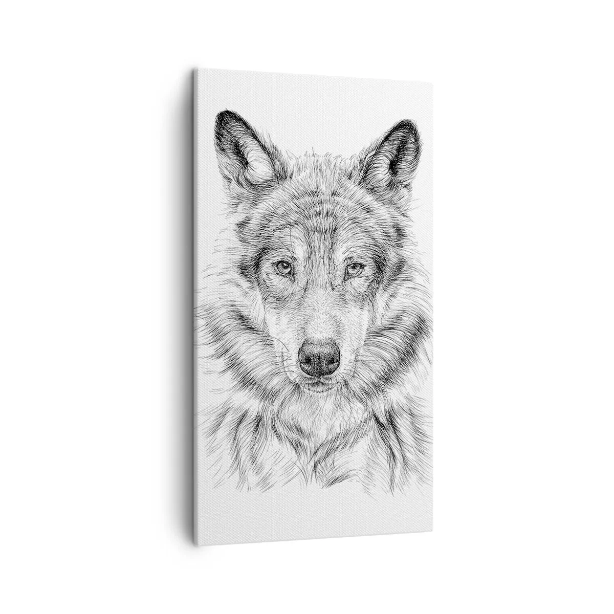 Schilderen op canvas - Een geboren leider - 45x80 cm