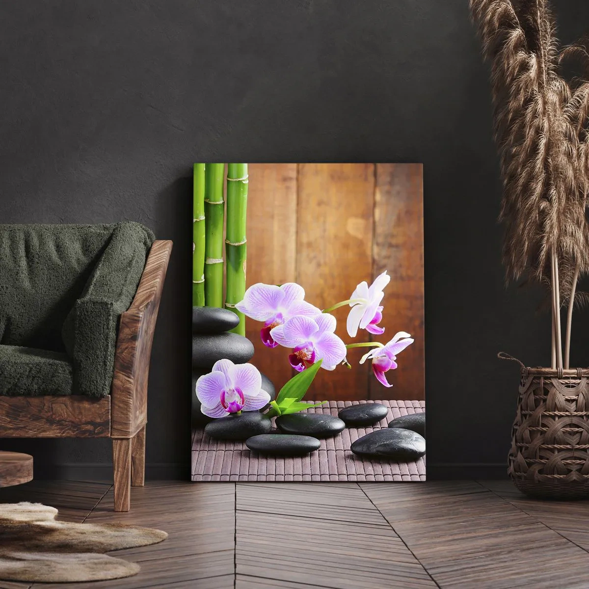Schilderen op canvas - Maak kennis met de geneugten van het oosten - 55x100 cm