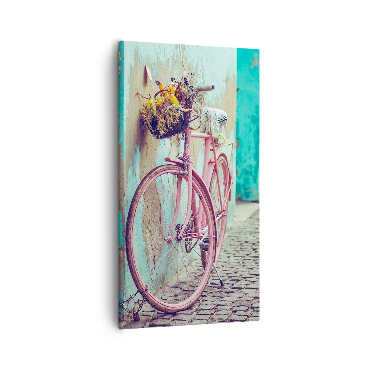 Schilderen op canvas - Ben zo terug - 55x100 cm